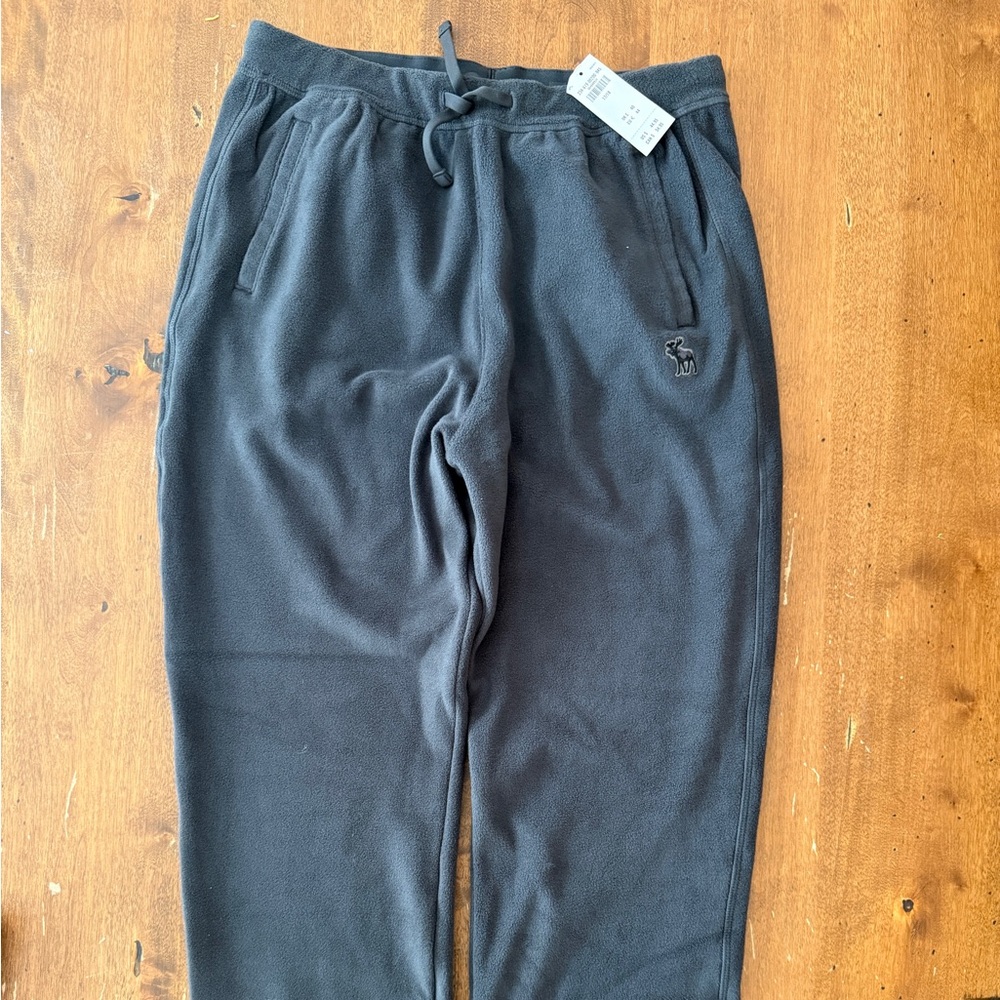 Teen dark gray fleece Jogger Pants